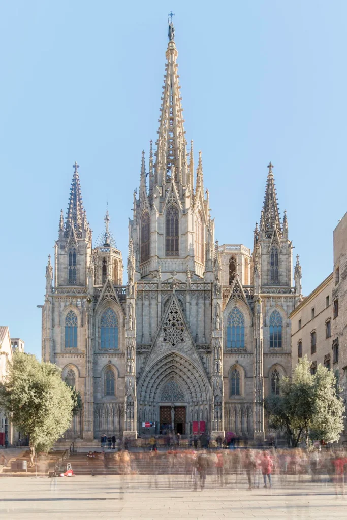 Barcelona Kathedrale und Gotisches Viertel in Barcelona
