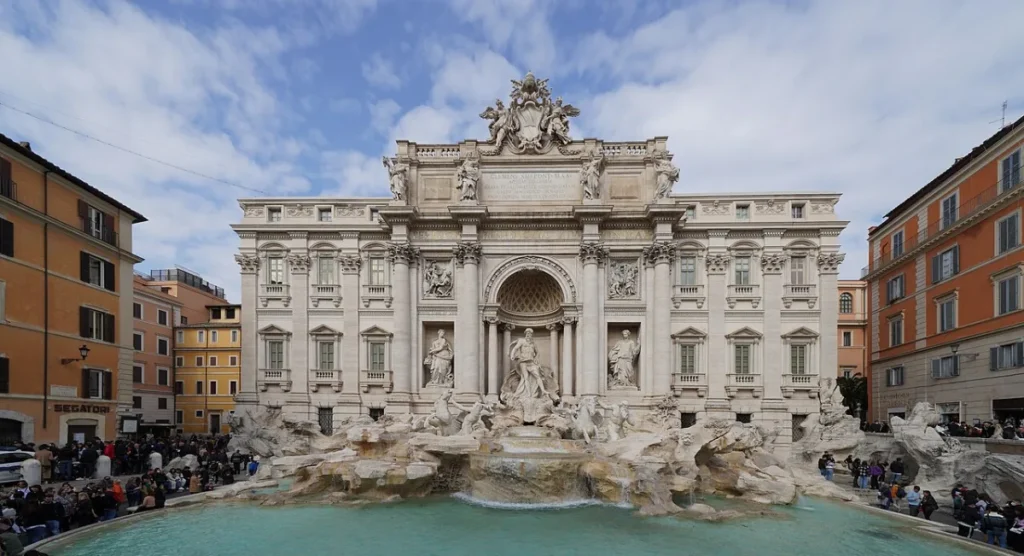 Trevi-Brunnen in Civitavecchia (Rom)