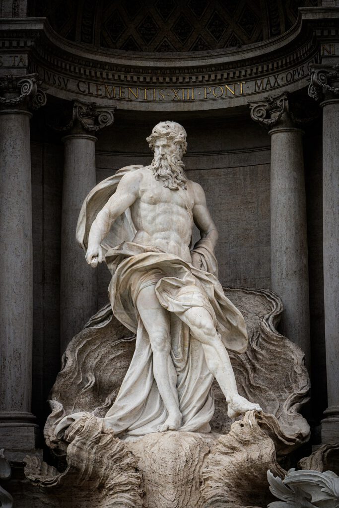 Civitavecchia (Rom) Trevi-Brunnen in Civitavecchia (Rom)