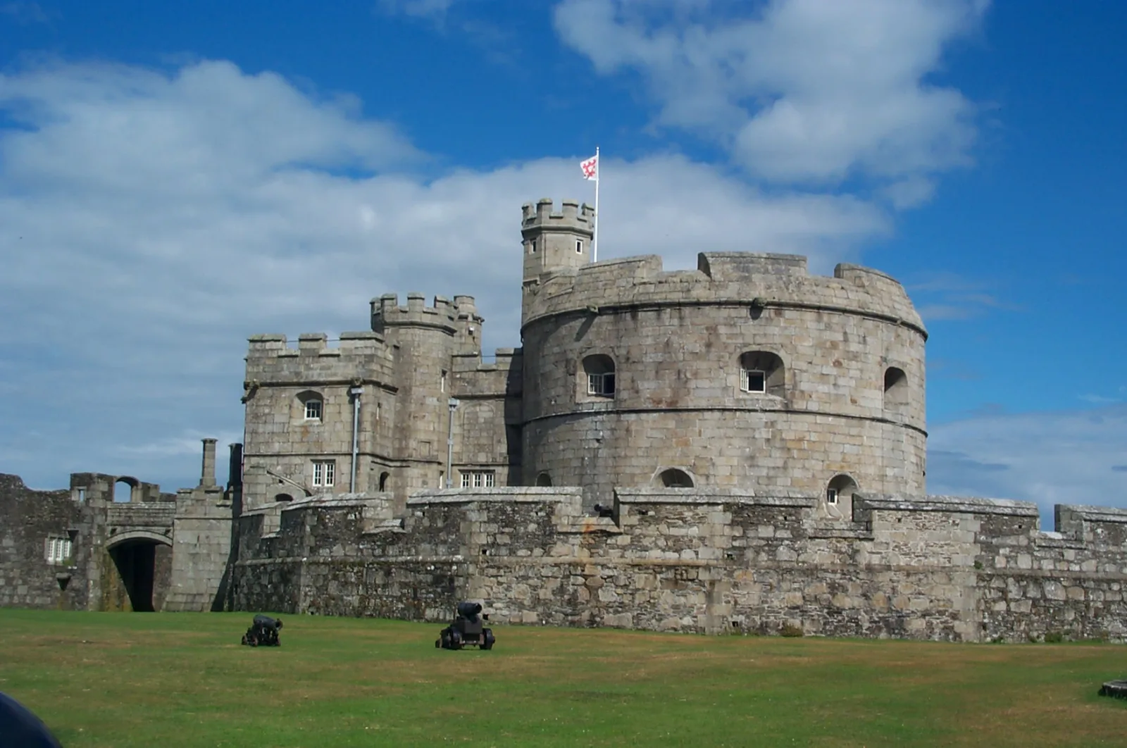 Pendennis Castle in Falmouth und Cornwall