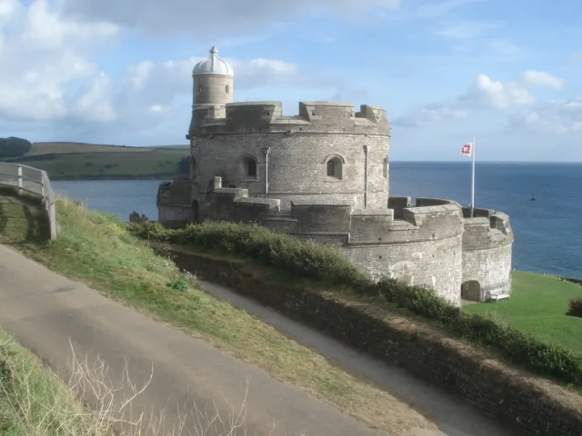St Mawes Castle in Falmouth und Cornwall