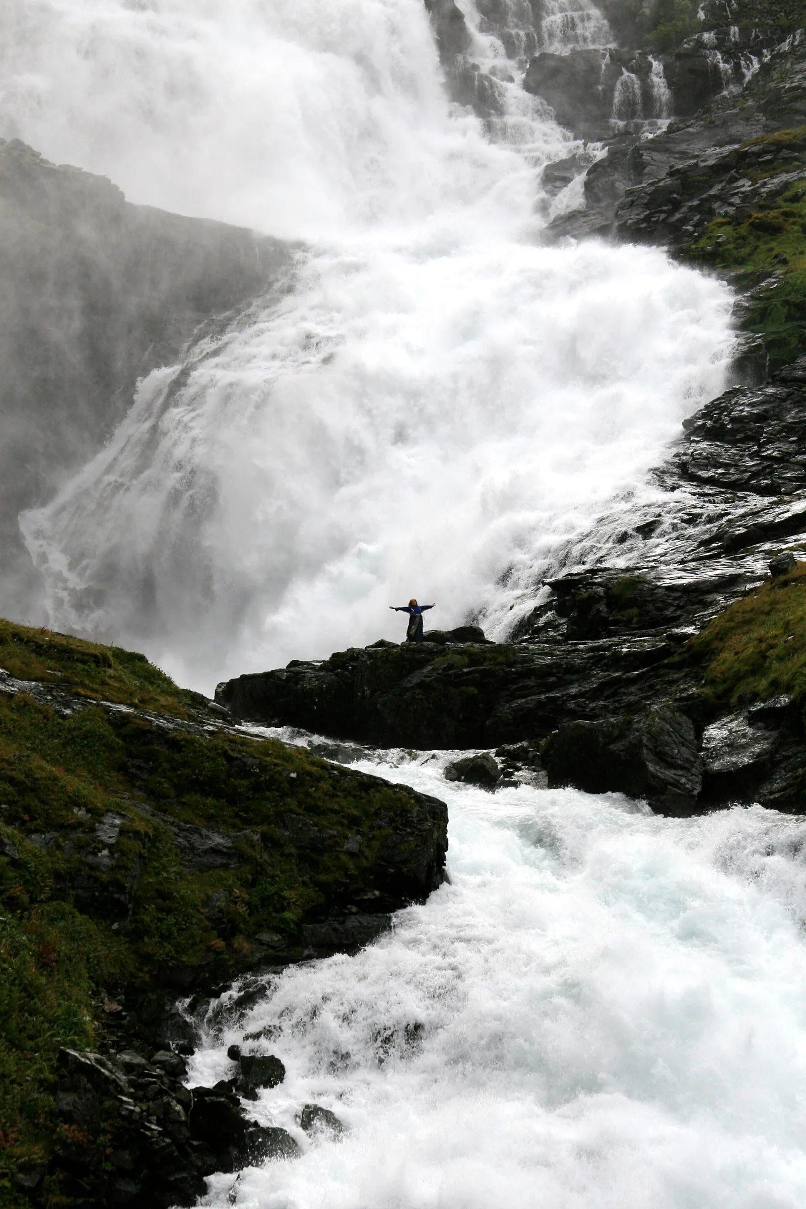 Flåm Kjosfossen in Flåm