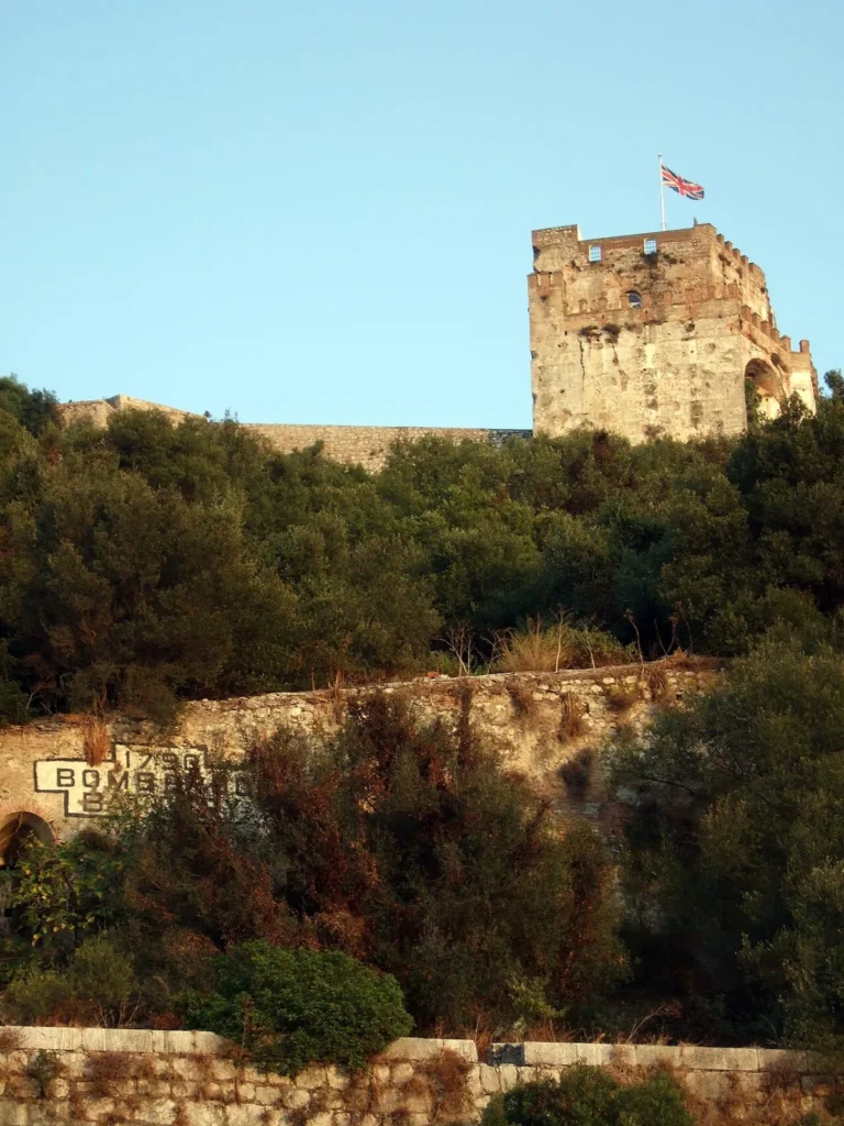 Gibraltar Moorish Castle in Gibraltar