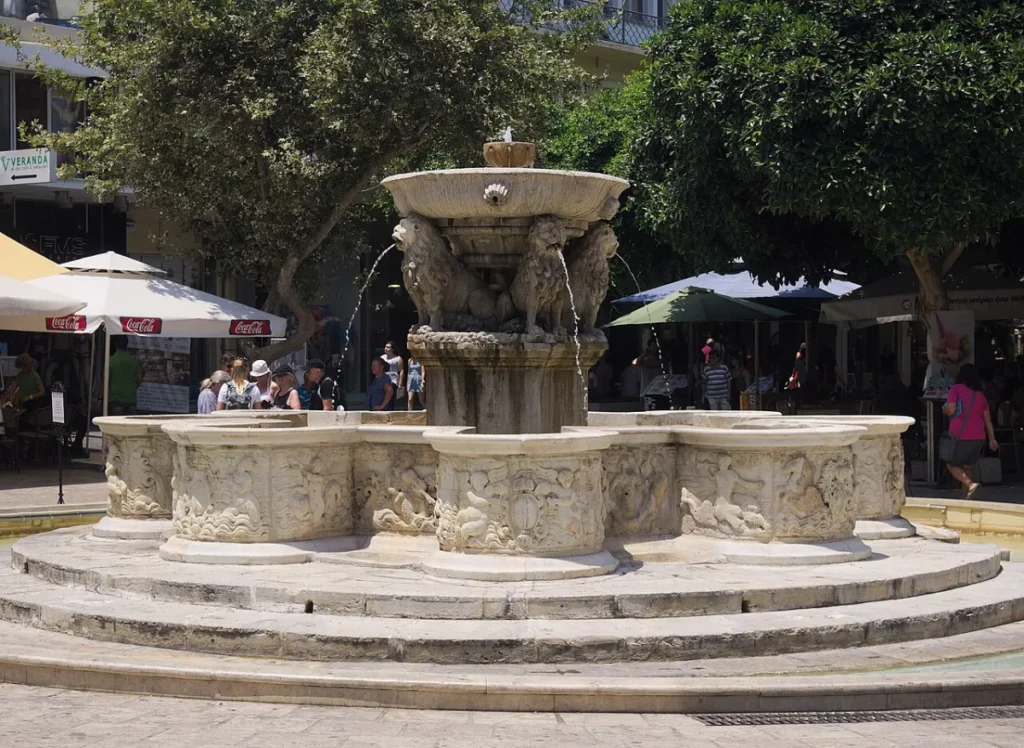 Morosini-Brunnen in Heraklion (Kreta)