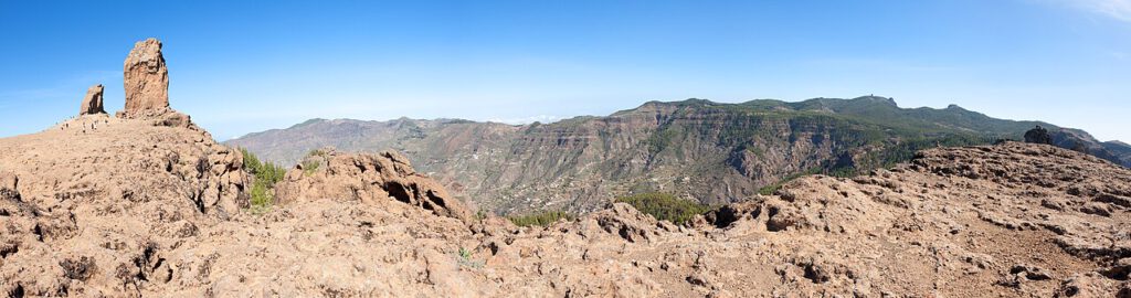 Gran Canaria: Ausflüge ab Las Palmas Blick in den Barranco de Tejeda im Inselinneren von Gran Canaria