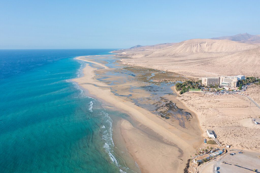 Puerto del Rosario (Fuerteventura) Lagune von Sotavento
