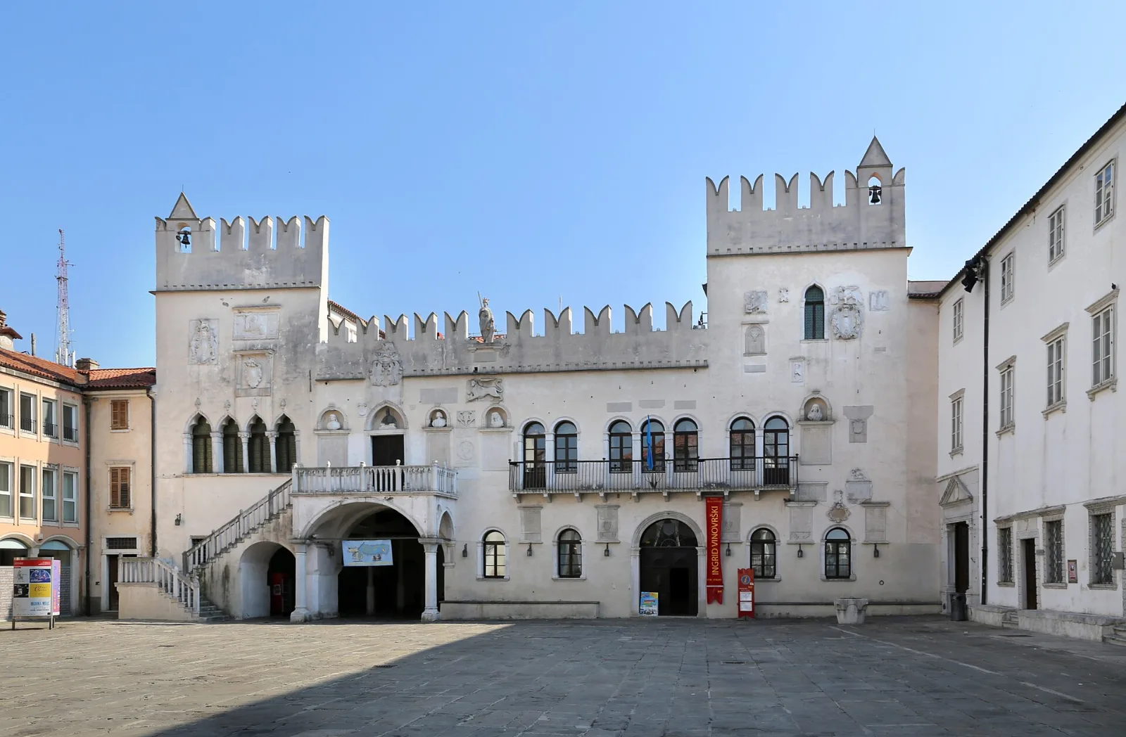 Koper (Slowenien) Praetorianischer Palast in Koper