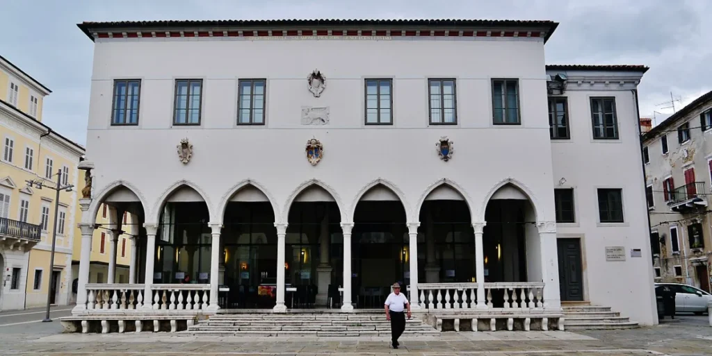 Koper (Slowenien) Titov trg (Tito-Platz) in Koper