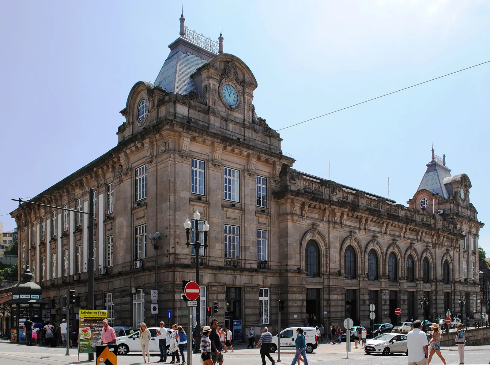 Leixões und Porto Bahnhof São Bento in Leixões und Porto