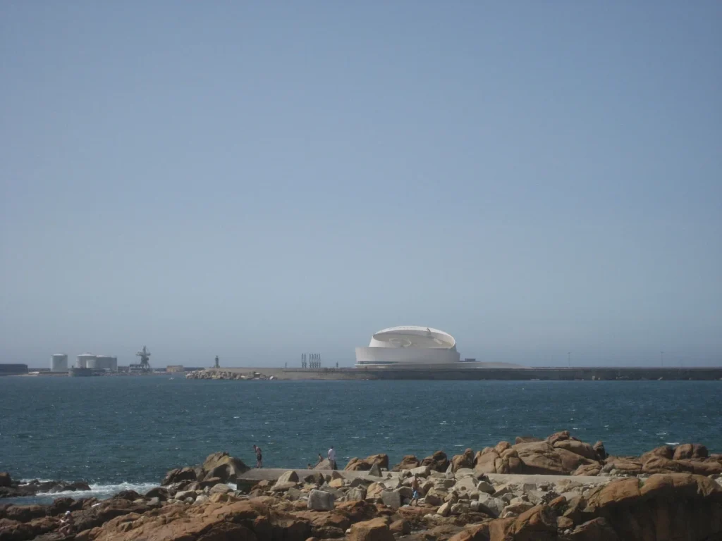 Leixões und Porto Das Kreuzfahrtterminal in Leixões