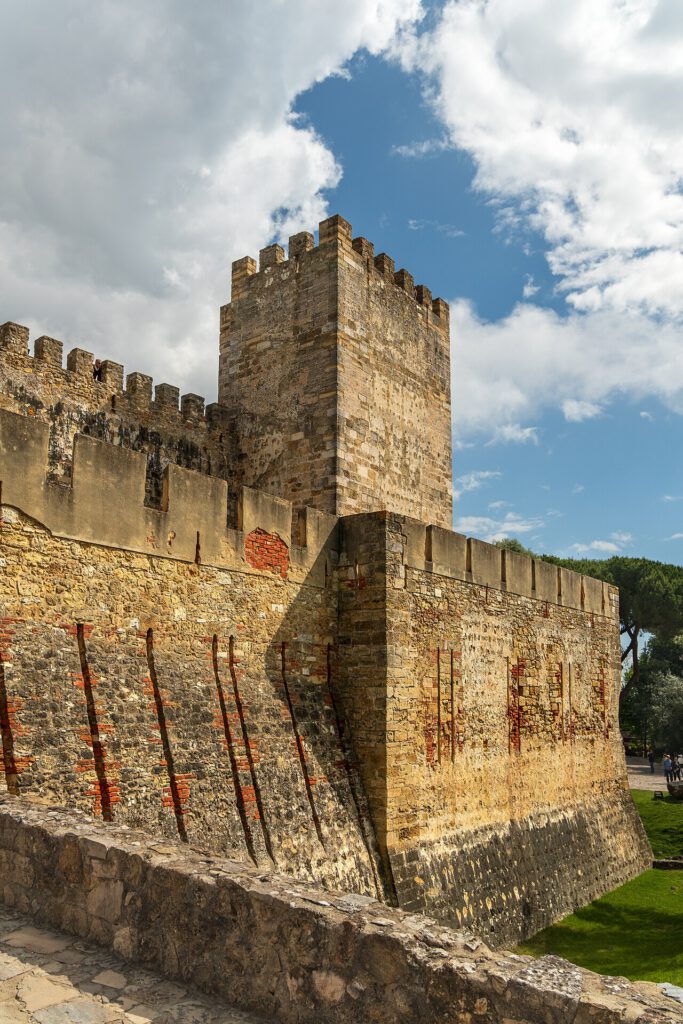Lissabon Castelo de São Jorge in Lissabon