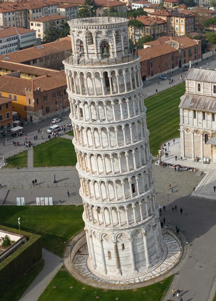 Livorno (Toskana) Schiefer Turm von Pisa in Livorno (Toskana)