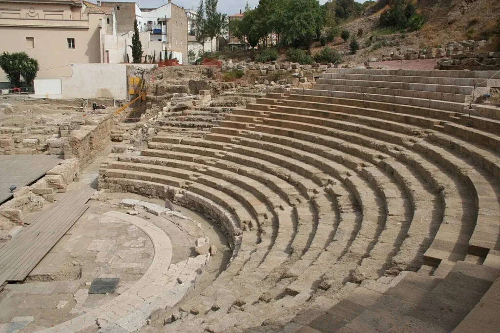 Málaga Römisches Theater in Málaga