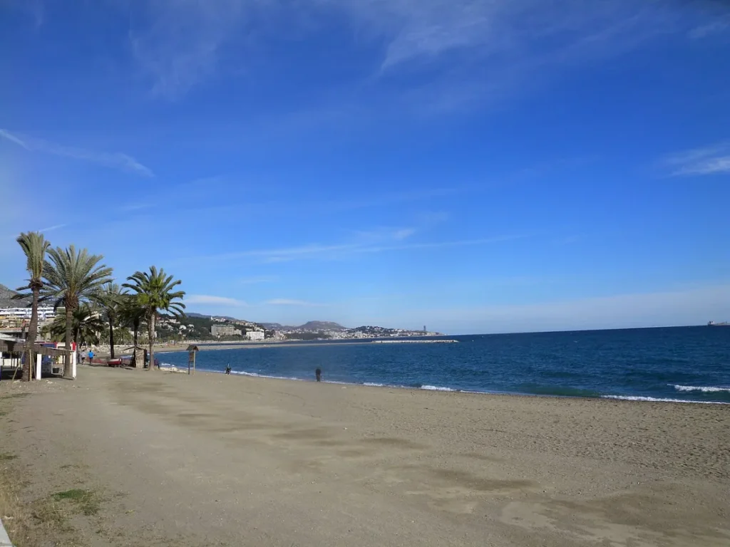 Málaga Strand La Malagueta in Málaga