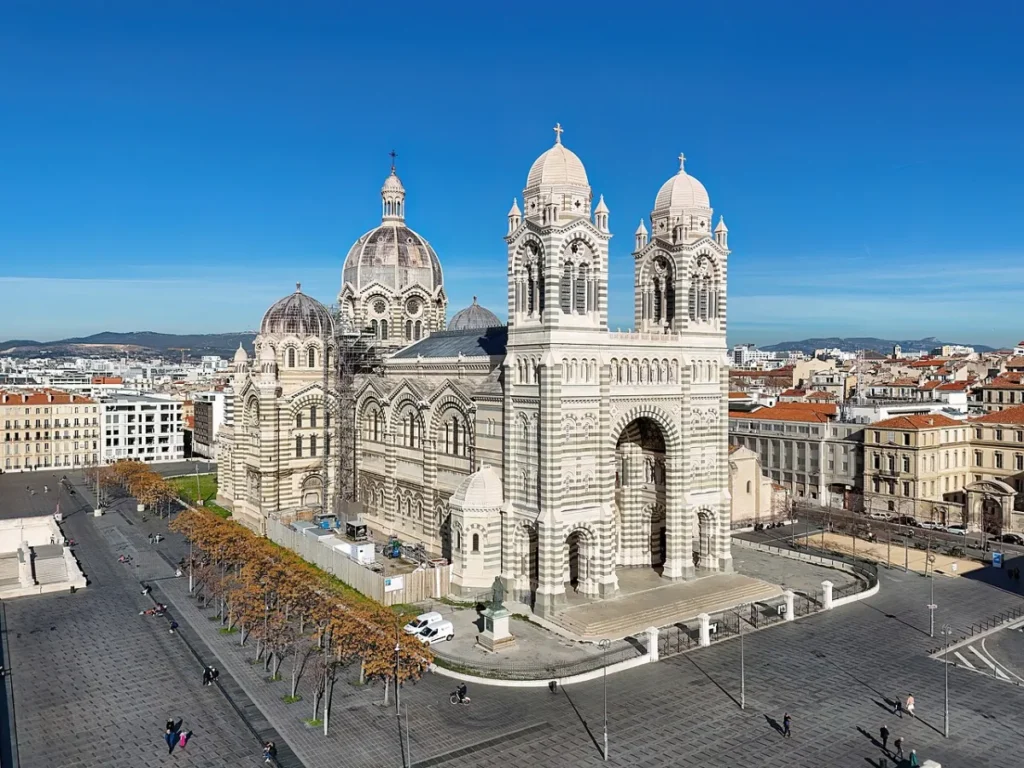 Marseille Kathedrale Sainte-Marie-Majeure in Marseille