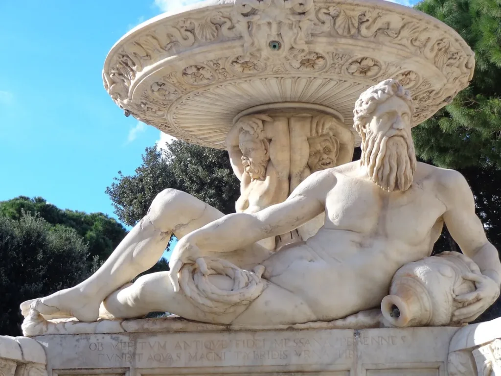 Messina (Sizilien) Orionbrunnen in Messina