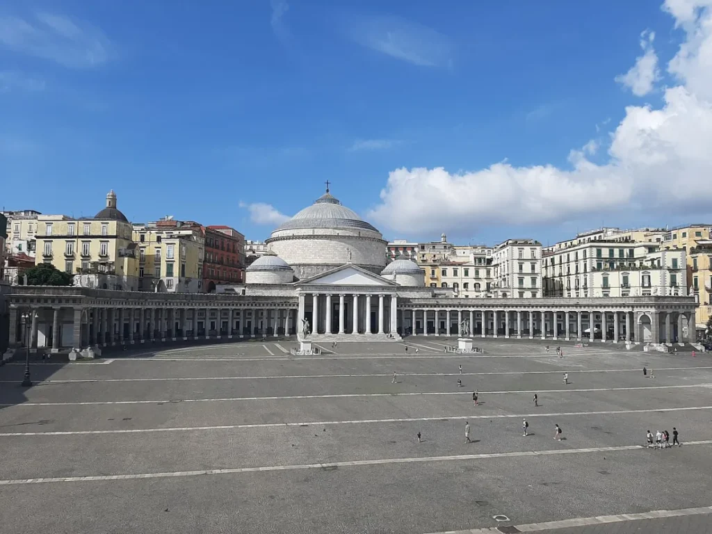 Neapel Piazza del Plebiscito in Neapel
