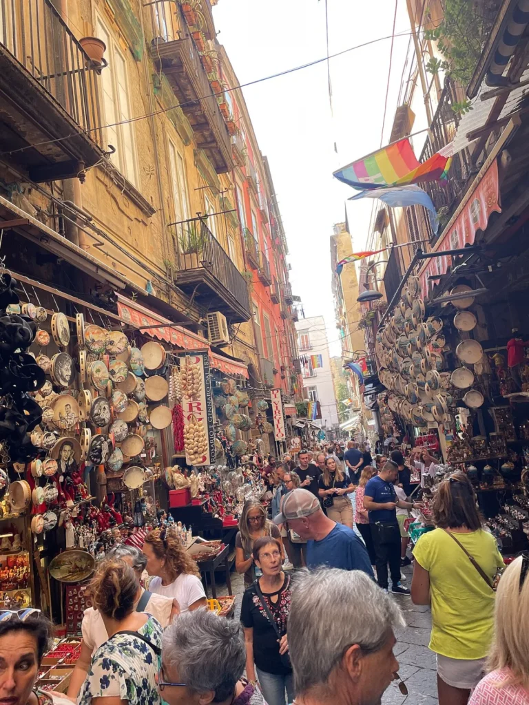 Neapel Spaccanapoli und Via San Gregorio Armeno in Neapel