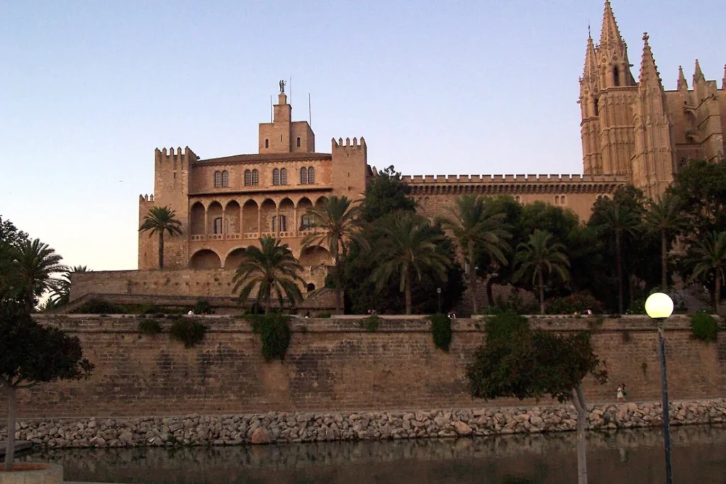 Palma de Mallorca Palau de l’Almudaina in Palma de Mallorca