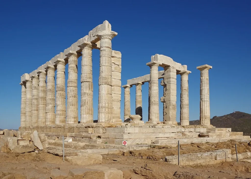 Tempel Sounion in Piräus (Athen)