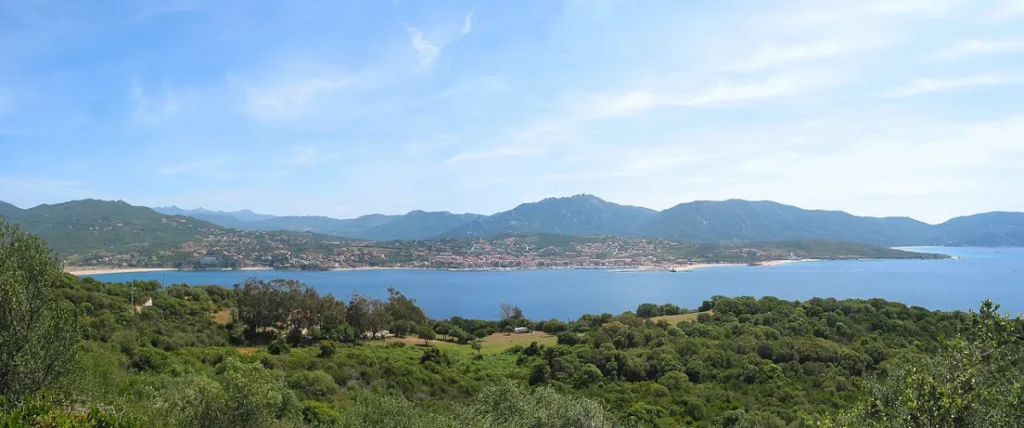 Propriano (Korsika) Hafen und Ort Propriano