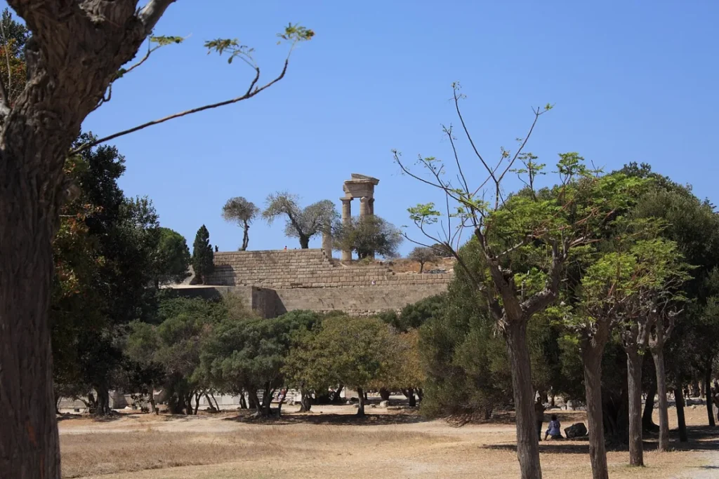 Rhodos Akropolis von Rhodos in Rhodos