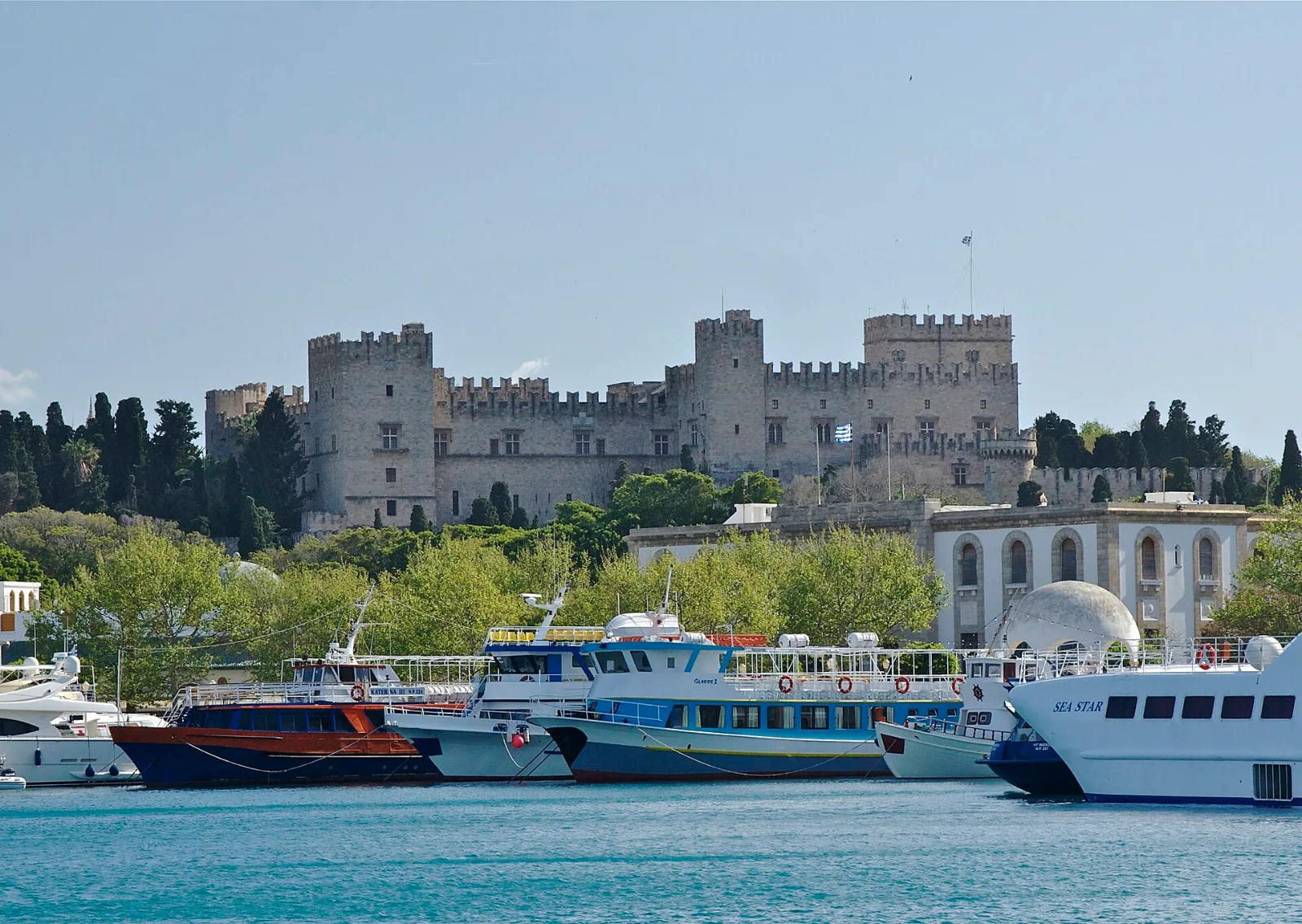 Rhodos Stadtmauer und Altstadt von Rhodos