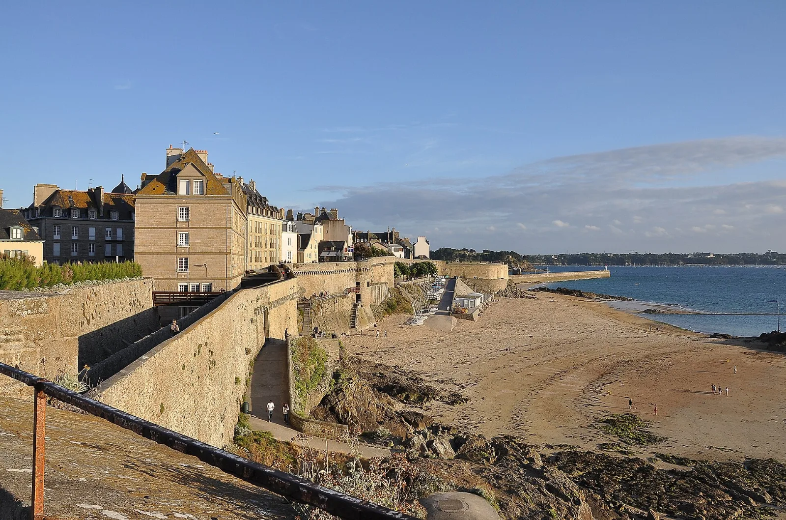 Stadtmauer in Saint-Malo