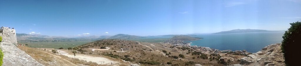 Burg Lekuresi in Saranda (Albanien)