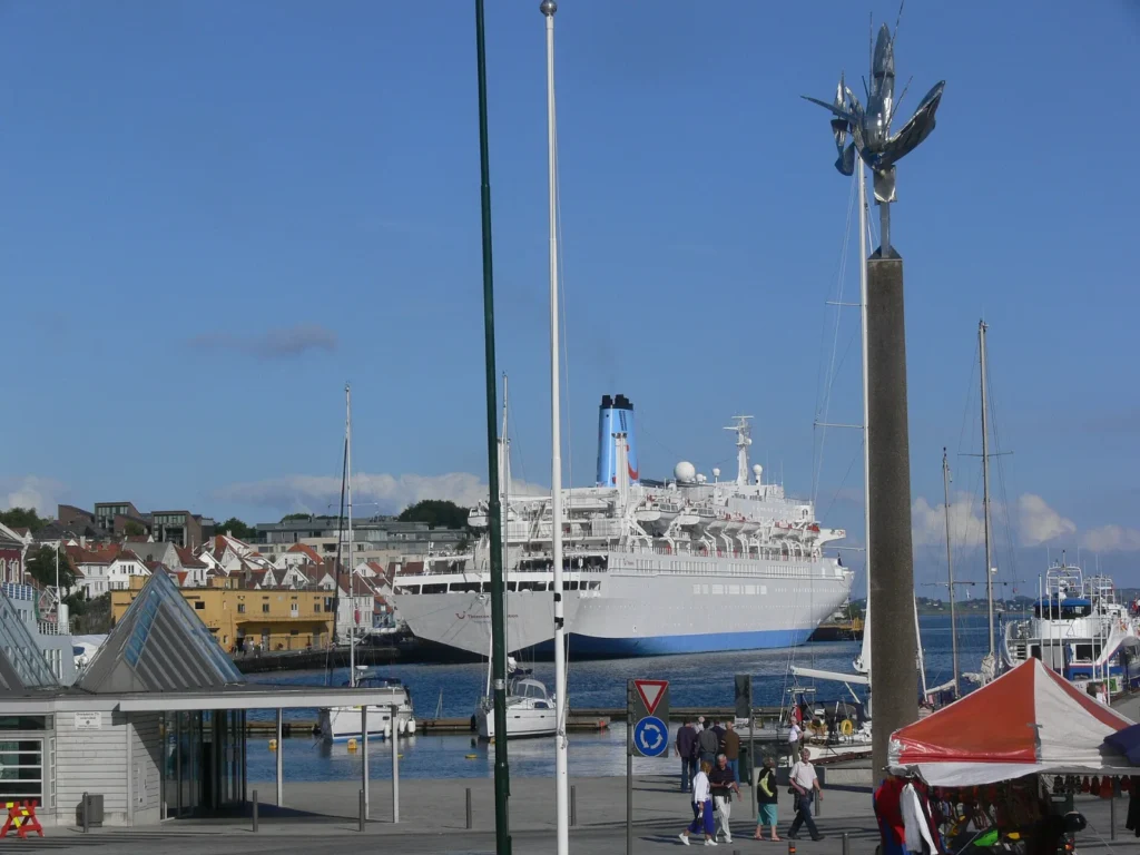 Der Hafen Vågen in Stavanger