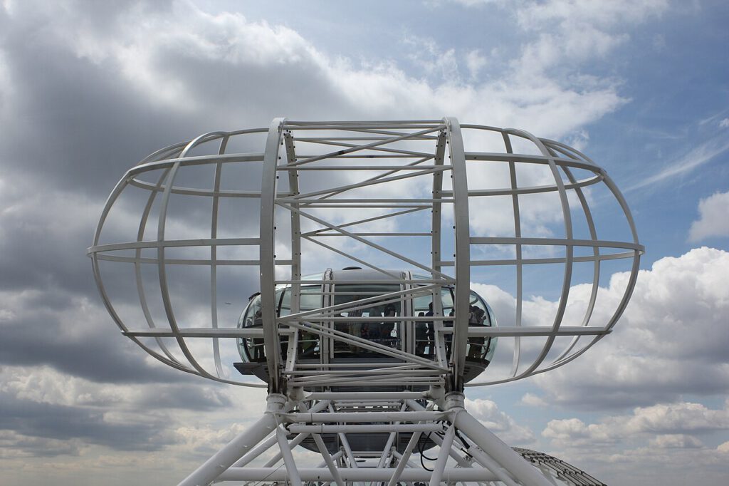 Tilbury und London London Eye in Tilbury und London