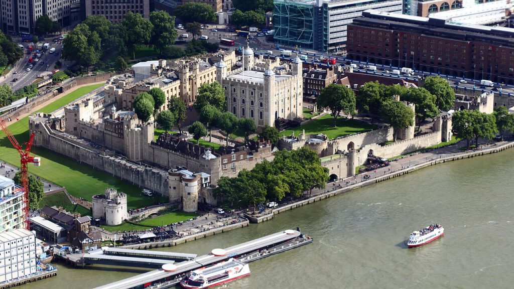 Tilbury und London Tower of London in Tilbury und London