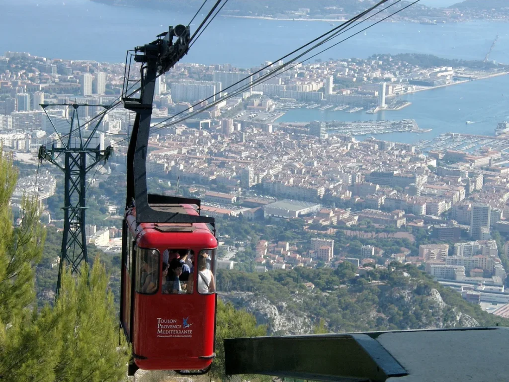 Mont Faron in Toulon