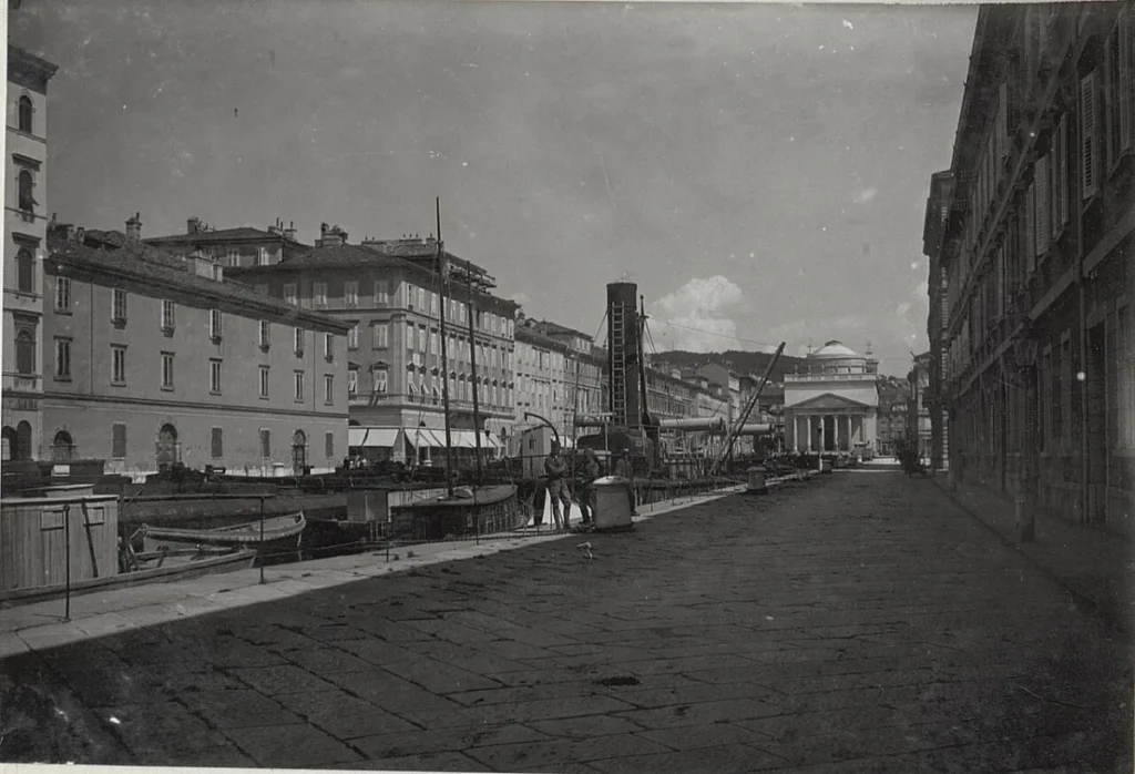 Triest Canal Grande Triest in Triest