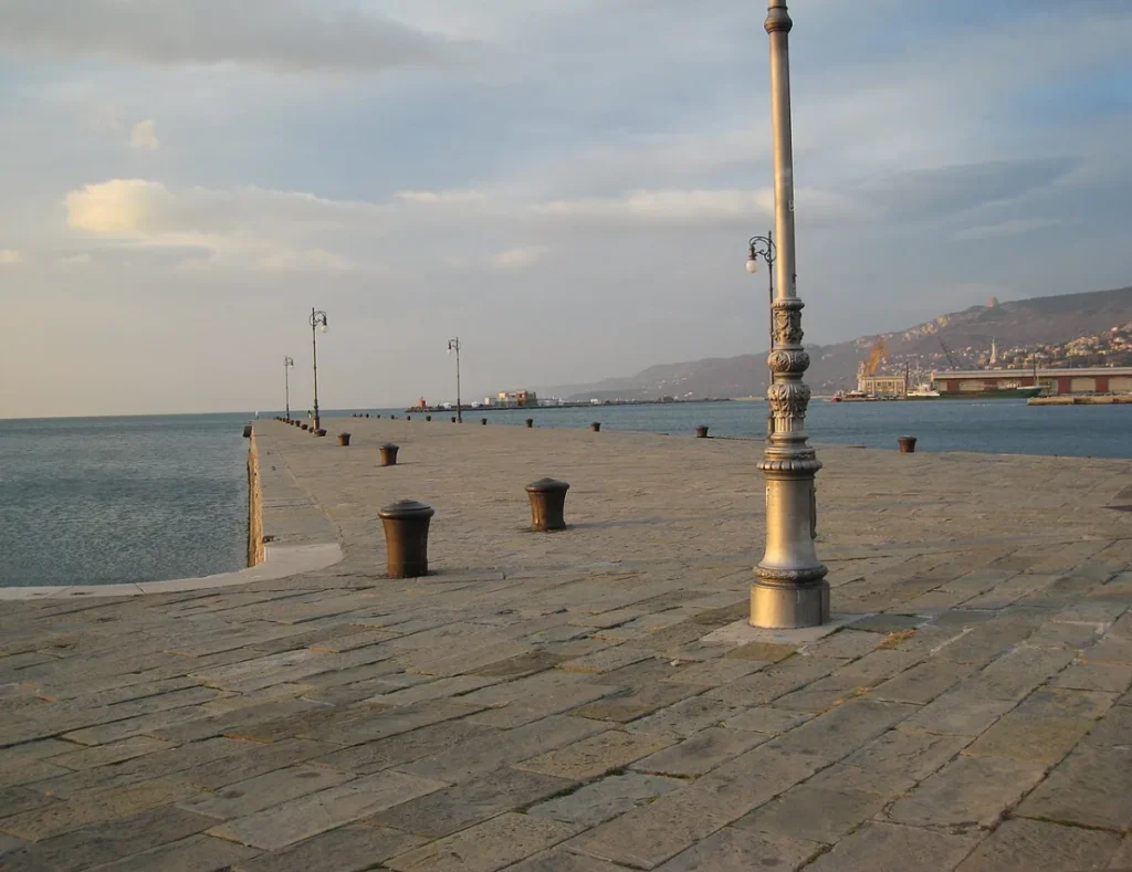 Triest Molo Audace in Triest