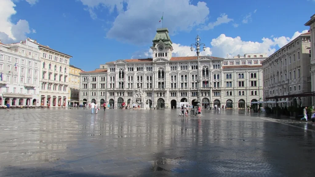 Triest Piazza Unità d’Italia in Triest