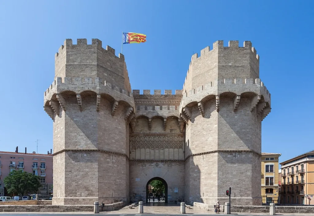 Valencia Torres de Serranos in Valencia