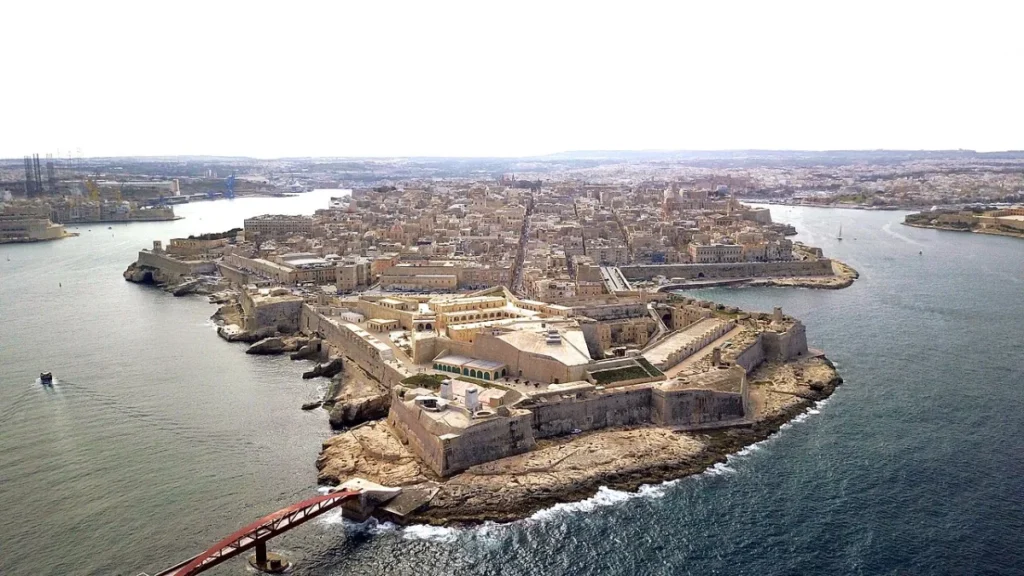 Valletta (Malta) Fort St. Elmo in Valletta (Malta)