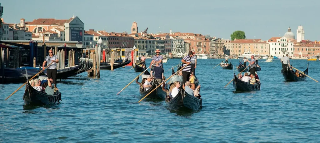 Venedig Gondeln in Venedig