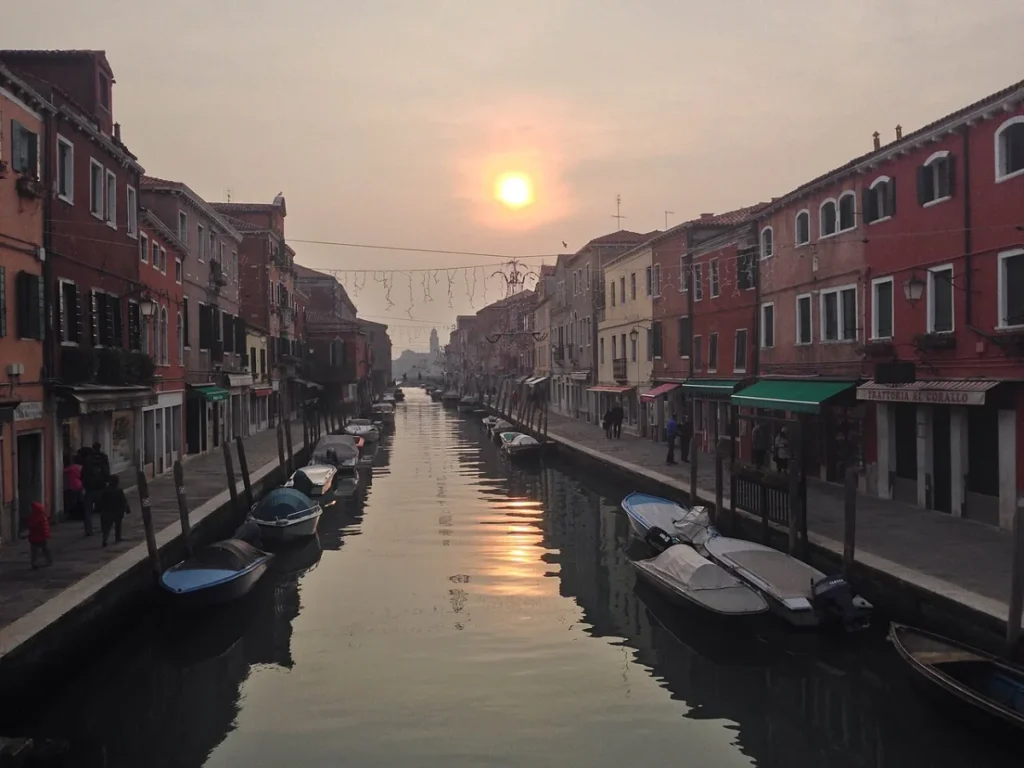 Venedig Insel Murano in Venedig