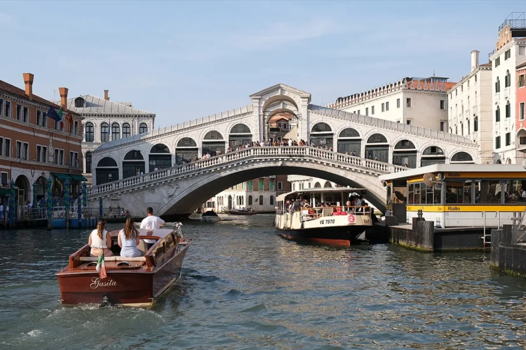 Venedig Rialtobrücke in Venedig