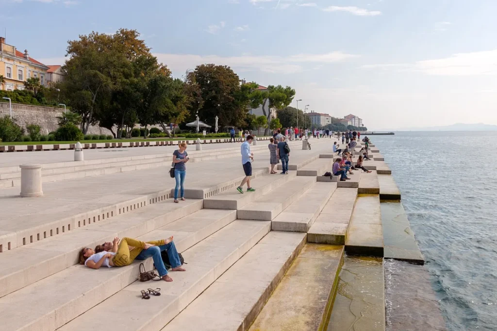 Zadar Meeresorgel in Zadar